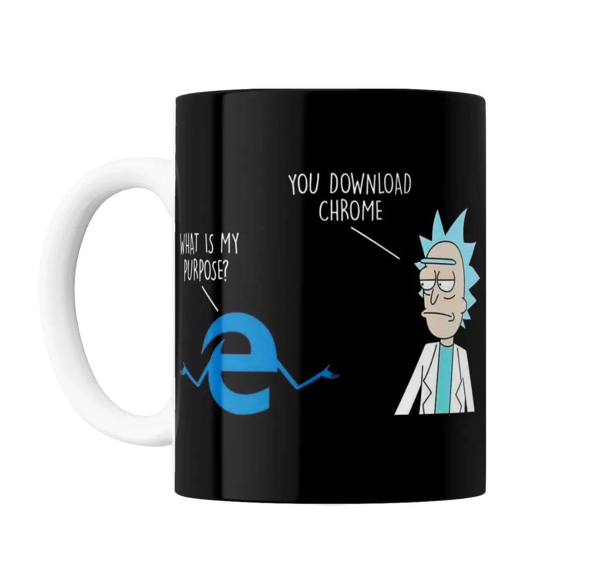 Taza de Cerámica Rick and Morty Rick Edge Chrome - vista 2