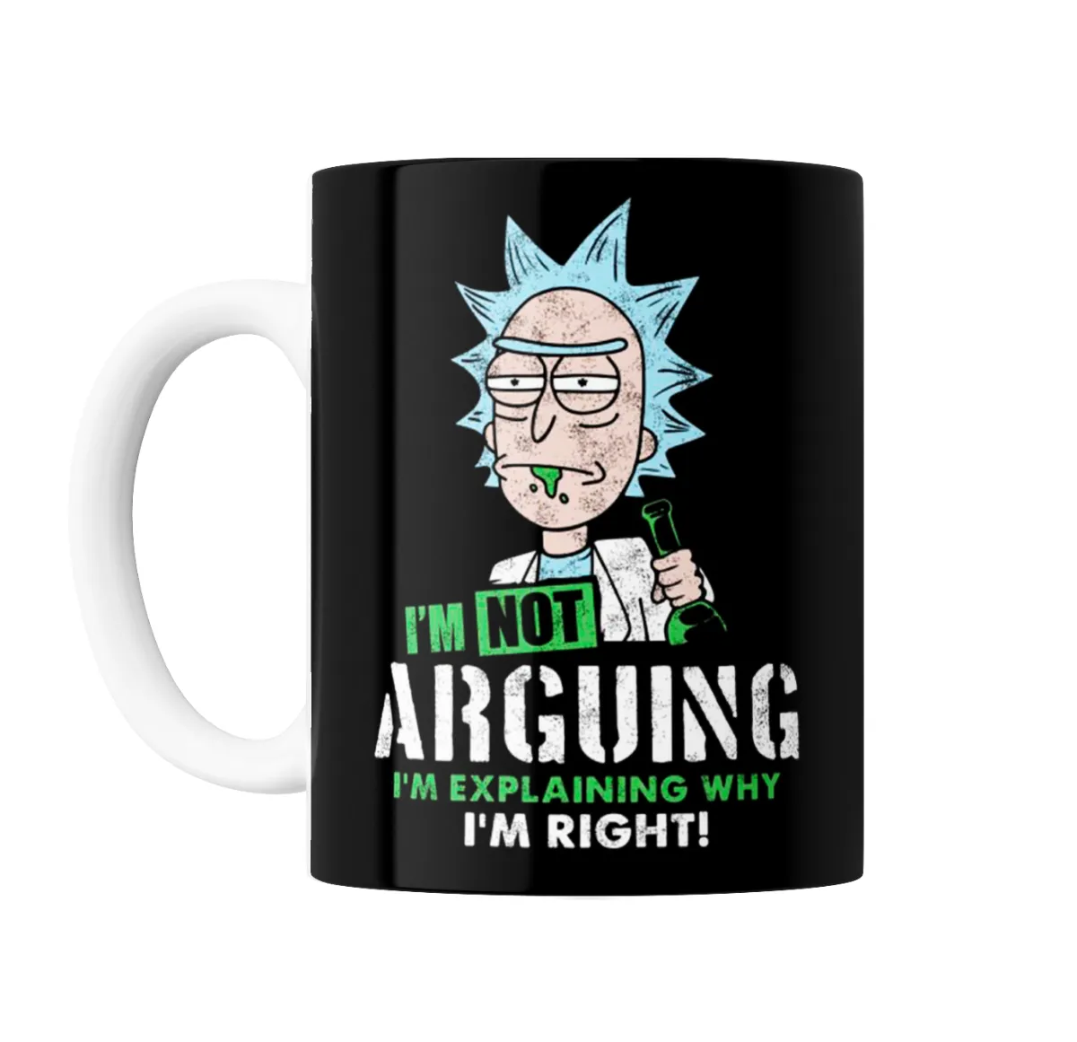 Taza de Cerámica Rick and Morty Rick I'm Not Arguing - vista 2