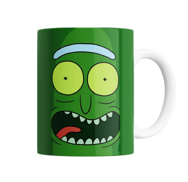 Taza de Cerámica Rick and Morty Pickle Rick