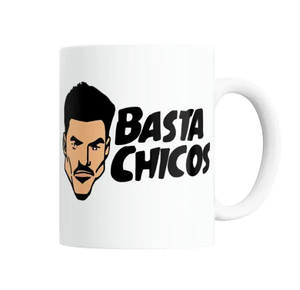 Taza de Cerámica Ricky Fort Basta Chicos