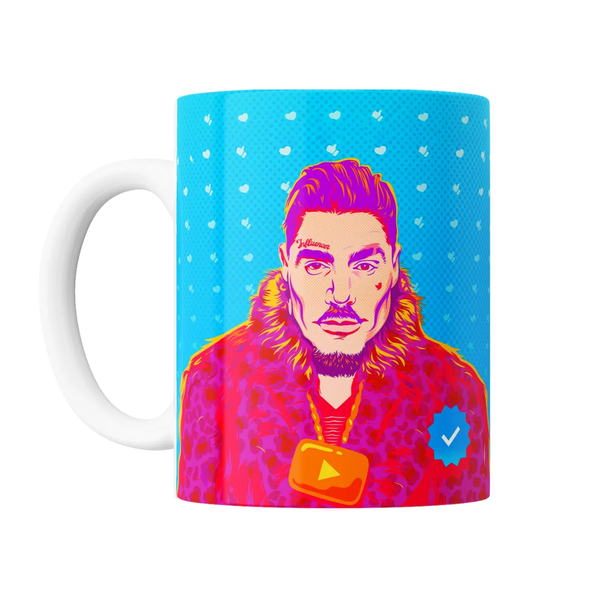 Taza de Cerámica Ricky Fort Influencer - vista 2