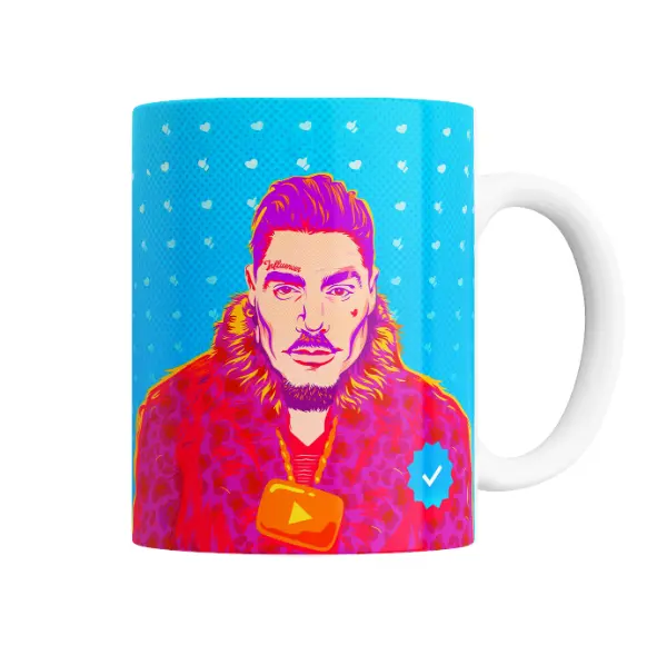 Taza de Cerámica Ricky Fort Influencer