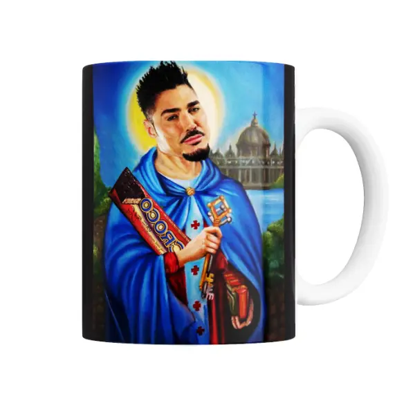 Taza de Cerámica Ricky Fort Santo con Rocco