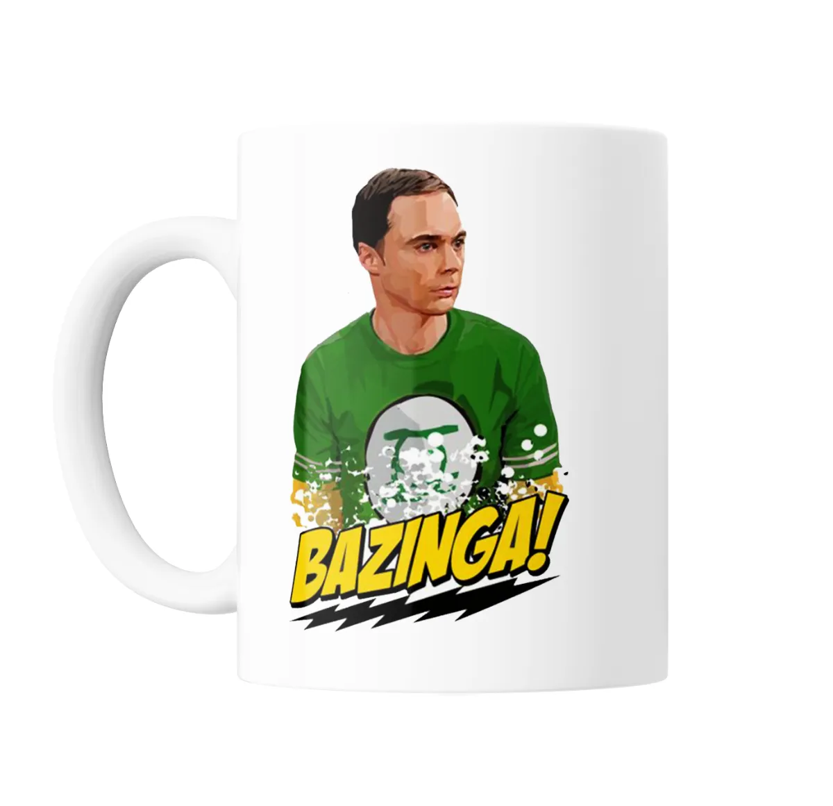 Taza de Cerámica Big Bang Theory Sheldon Cooper Bazinga - vista 2