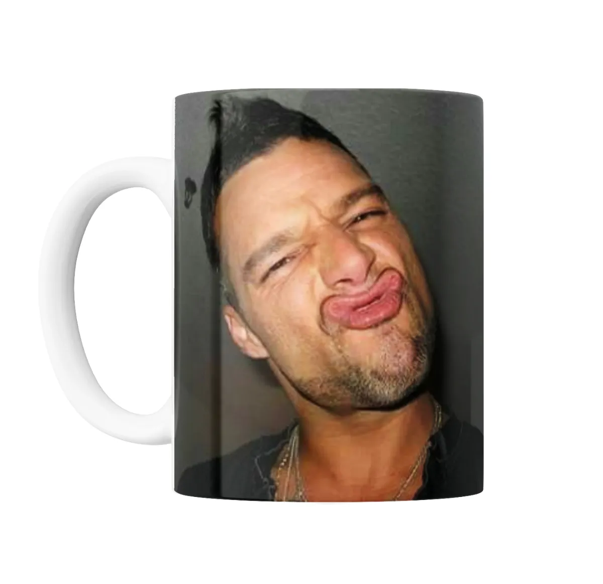 Taza de Cerámica Ricky Martin Gesto Gracioso - vista 2