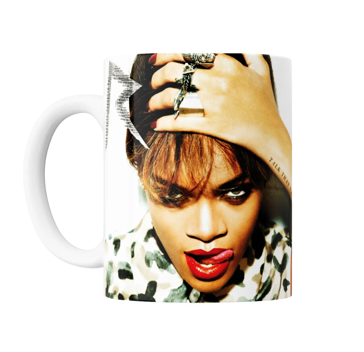 Taza de Cerámica Rihanna Talk That Talk - vista 2