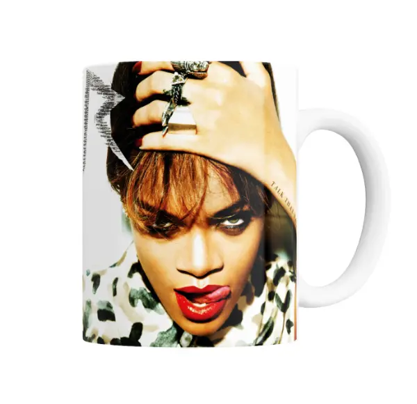 Taza de Cerámica Rihanna Talk That Talk