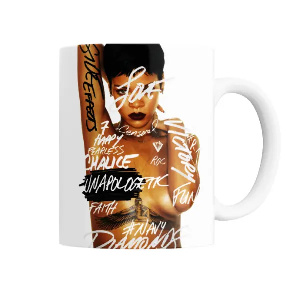 Taza de Cerámica Rihanna Unapologetic