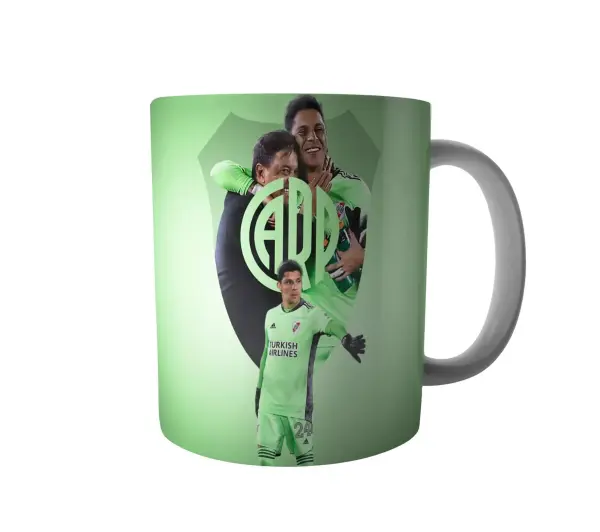 Taza de Cerámica River Plate Enzo Pérez Arquero