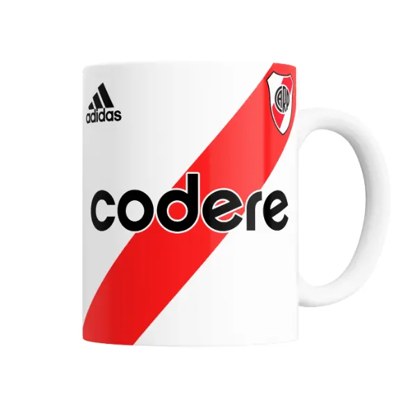 Taza de Cerámica River Plate Camiseta Codere