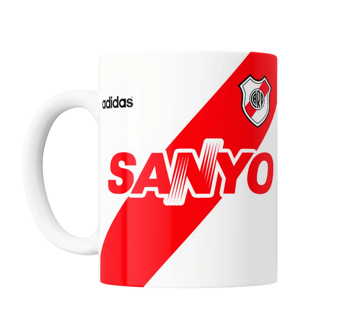 Taza de Cerámica River Plate Camiseta Retro Sanyo - vista 2