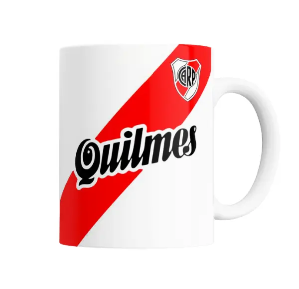 Taza de Cerámica River Plate Banda Quilmes