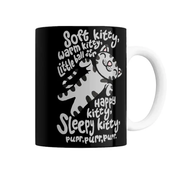 Taza de Cerámica Big Bang Theory Soft Kitty