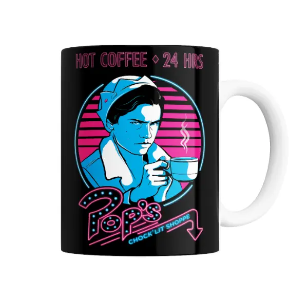 Taza de Cerámica Riverdale Pop's Chock'lit Shoppe Jughead Hot Coffee