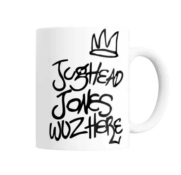 Taza de Cerámica Riverdale Jughead Jones Wuz Here