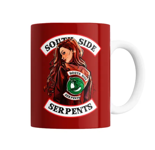 Taza de Cerámica Riverdale South Side Serpents Cheryl Blossom