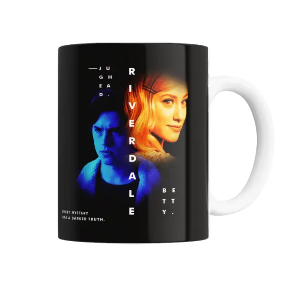 Taza de Cerámica Riverdale Jughead y Betty
