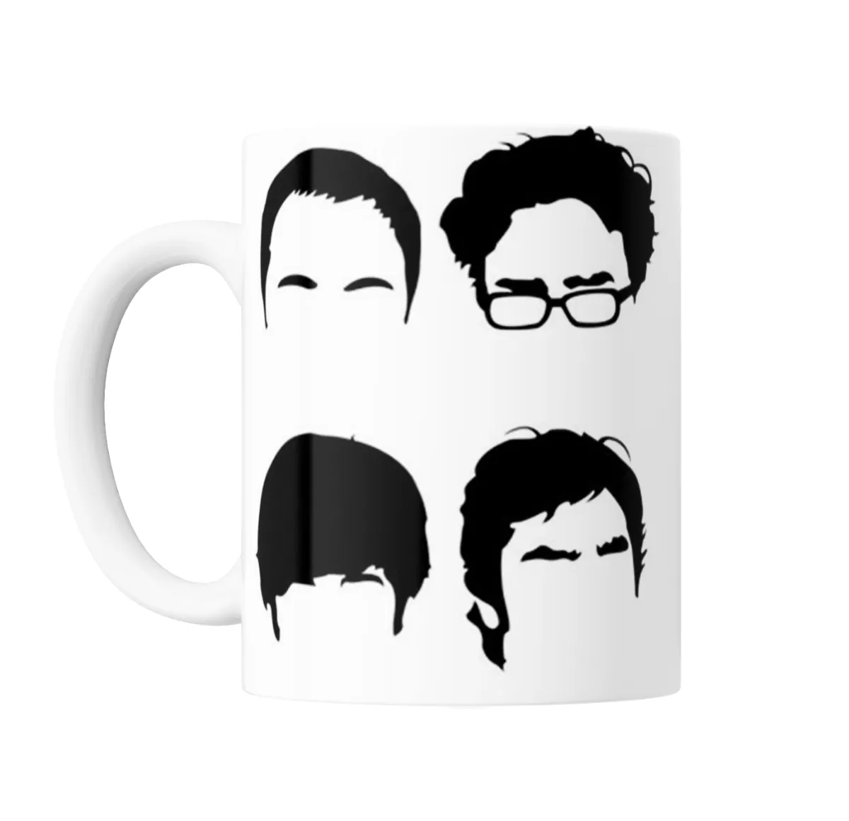Taza de Cerámica Big Bang Theory Siluetas de Personajes - vista 2