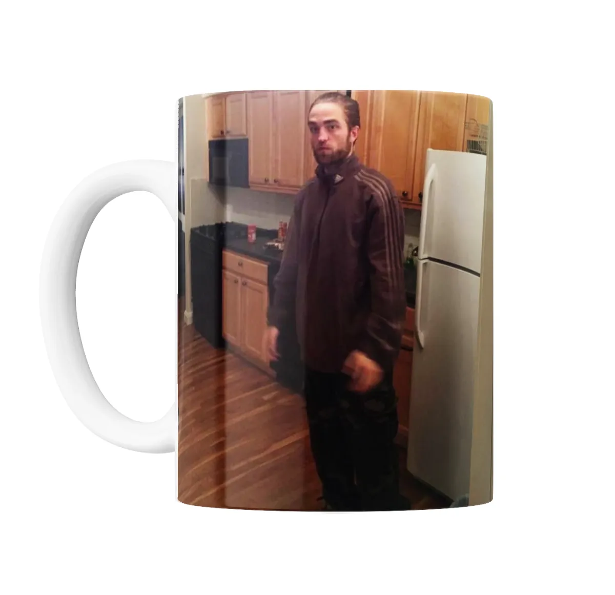 Taza de Cerámica Robert Pattinson Meme Cocina - vista 2