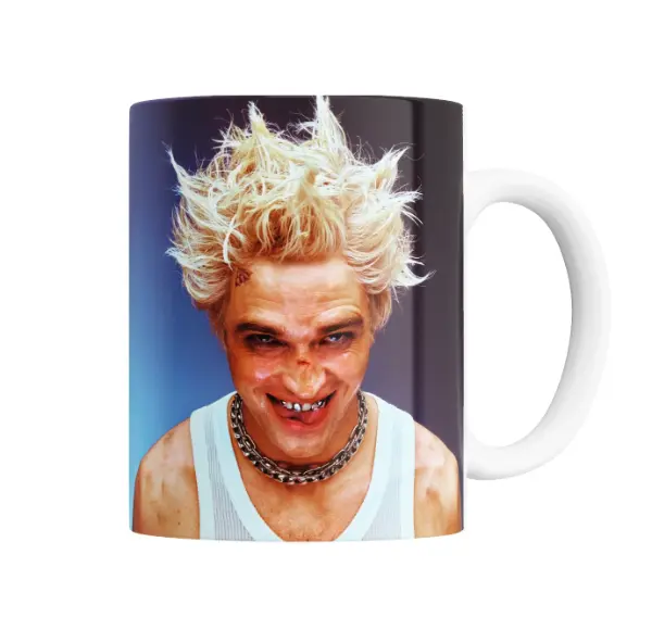 Taza de Cerámica Robert Pattinson Pelo Rubio Cadena