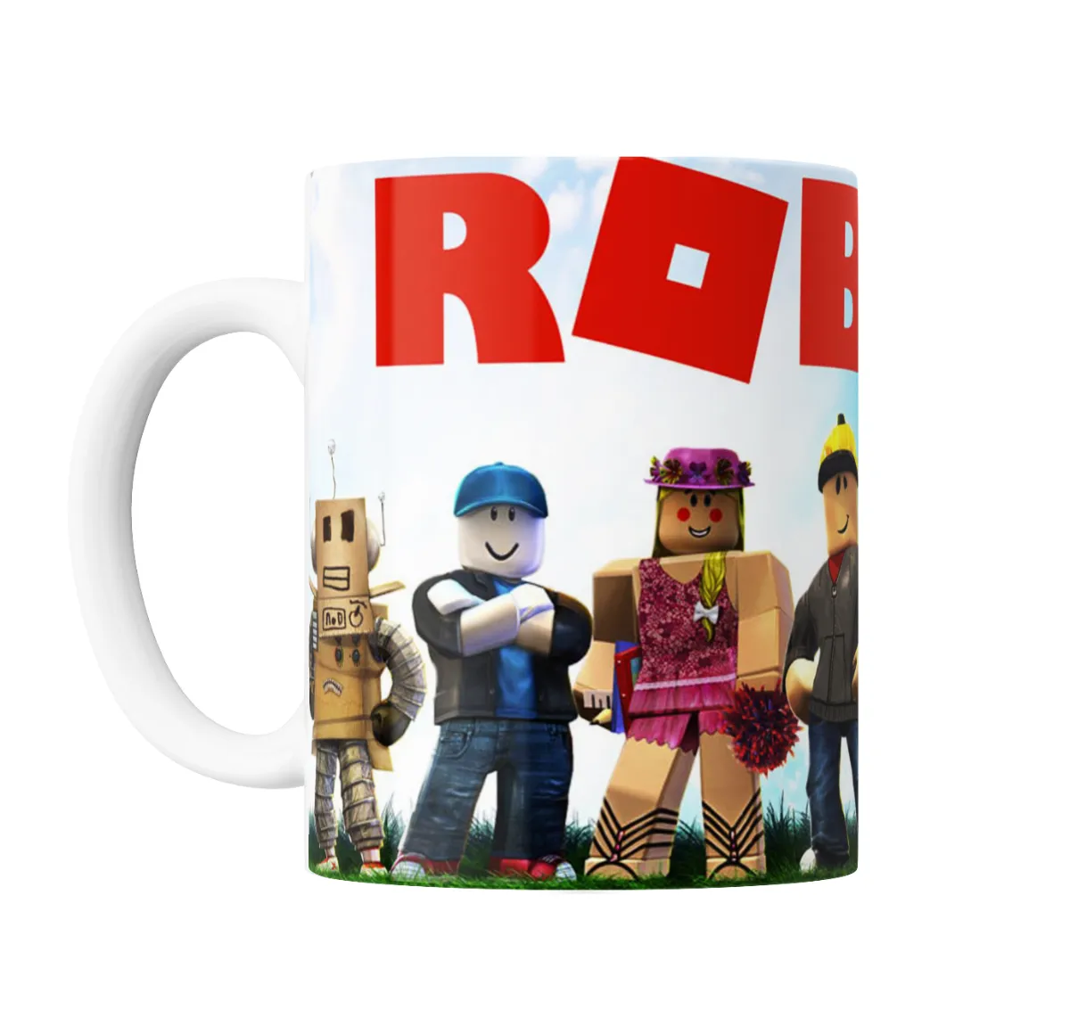 Taza de Cerámica Roblox Personajes Avatares - vista 2