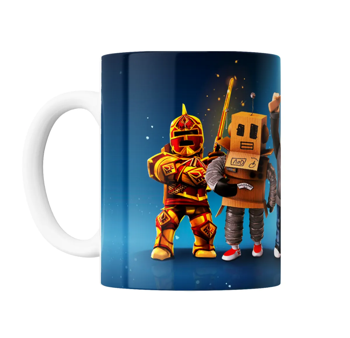 Taza de Cerámica Roblox Master Builder Personajes - vista 2