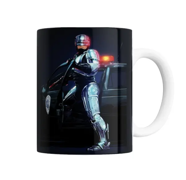 Taza de Cerámica Robocop Policía de Detroit