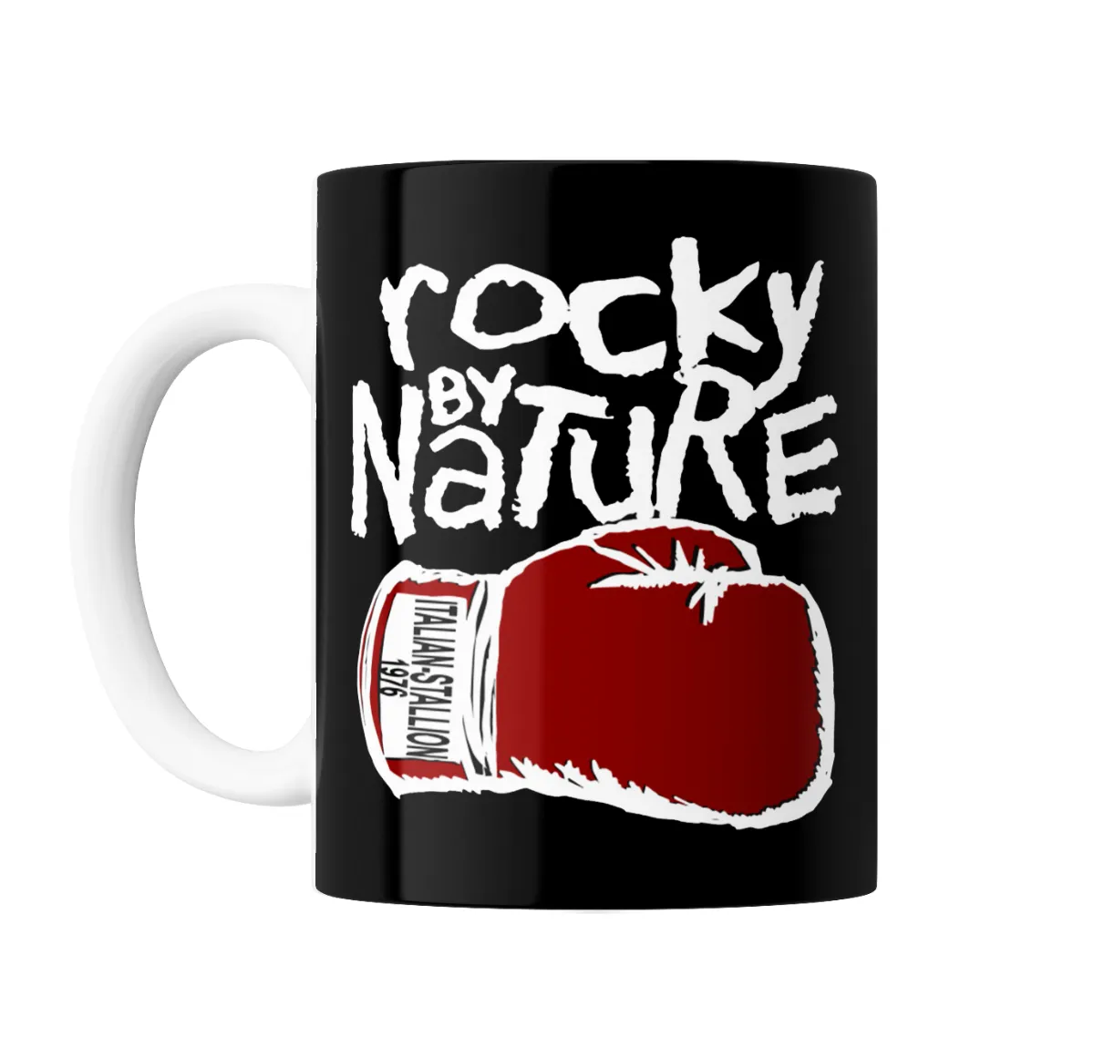 Taza de Cerámica Rocky Balboa Rocky by Nature Guante Italian Stallion - vista 2