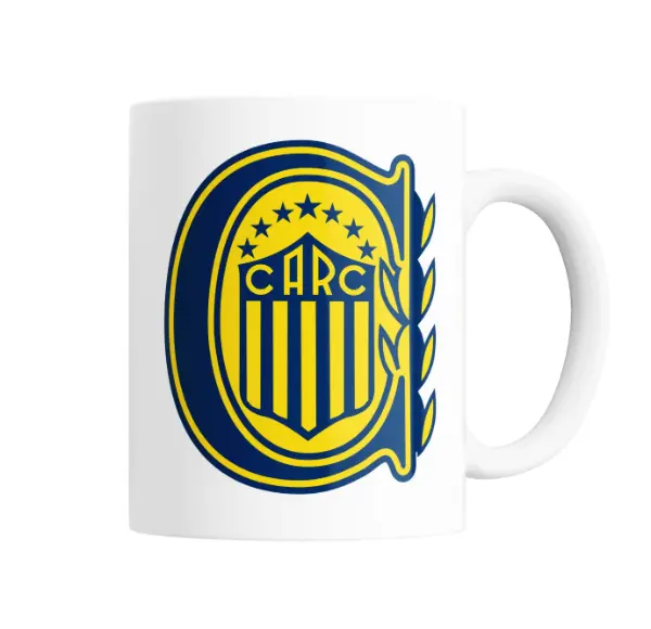 Taza de Cerámica Rosario Central Escudo CARC