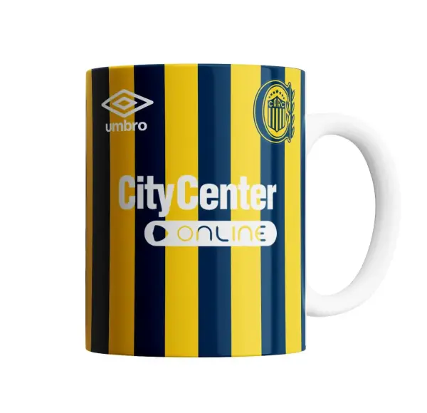 Taza de Cerámica Rosario Central Camiseta Titular 2024