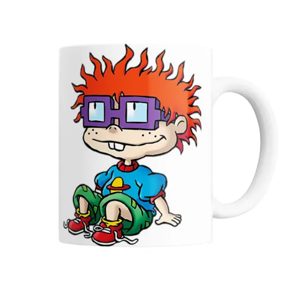 Taza de Cerámica Rugrats Carlitos