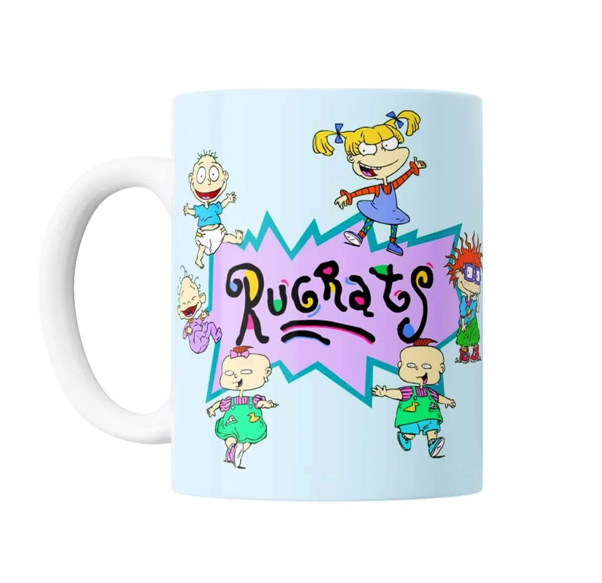 Taza de Cerámica Rugrats Bebés y Angelica - vista 2