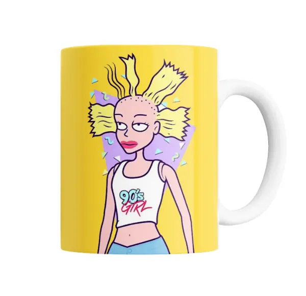 Taza de Cerámica Rugrats Chica 90's
