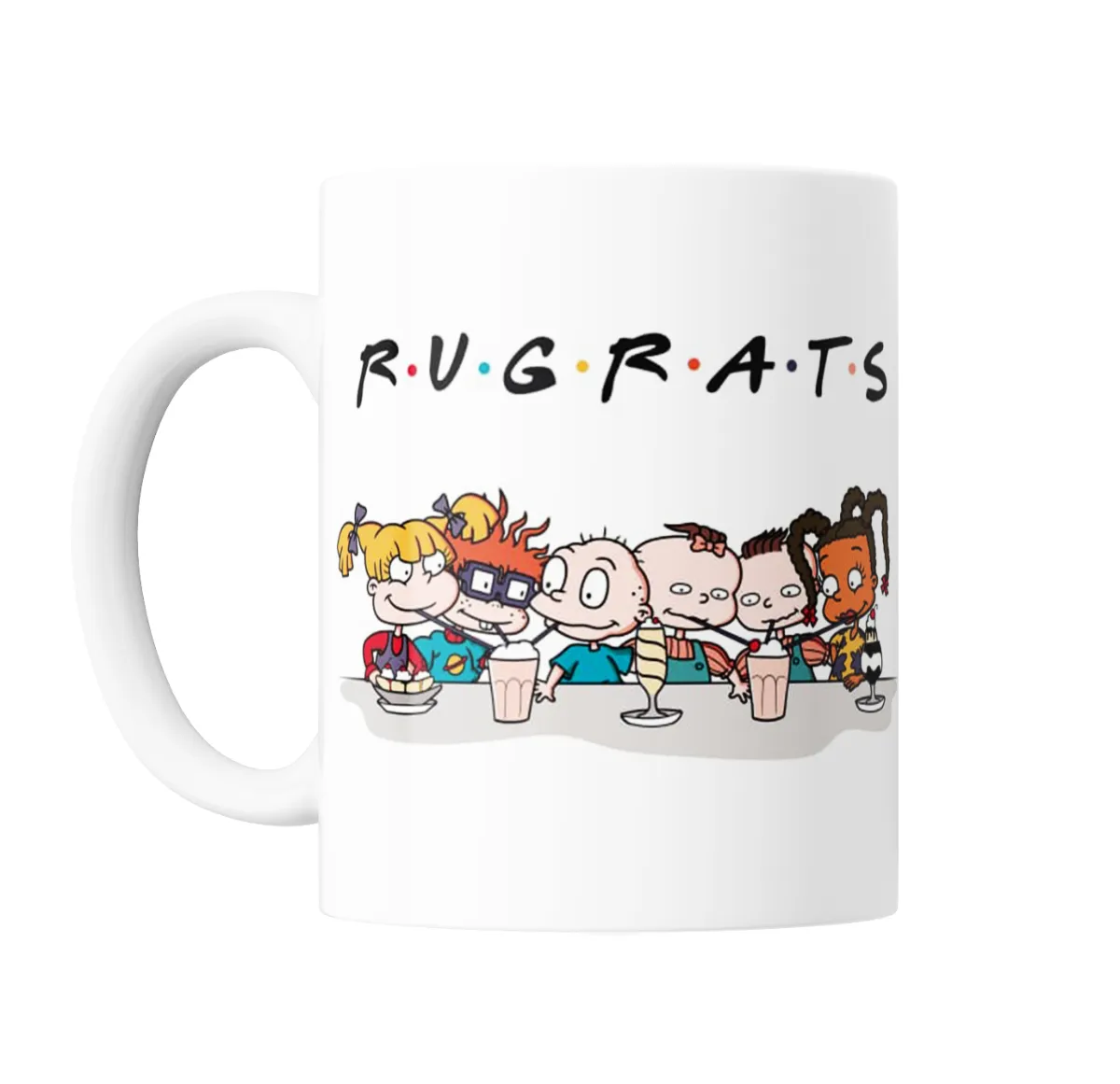 Taza de Cerámica Rugrats Friends Pandilla Helado - vista 2