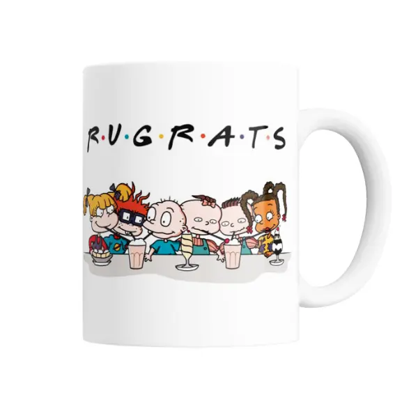 Taza de Cerámica Rugrats Friends Pandilla Helado