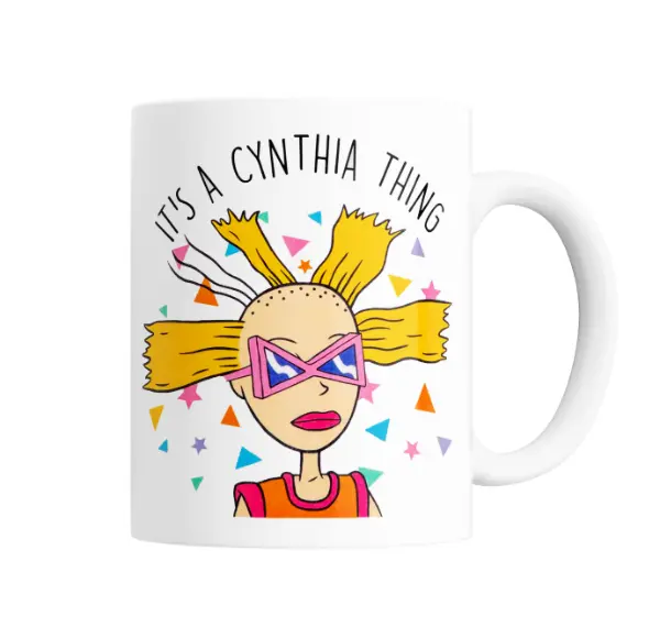 Taza de Cerámica Rugrats Cynthia Thing