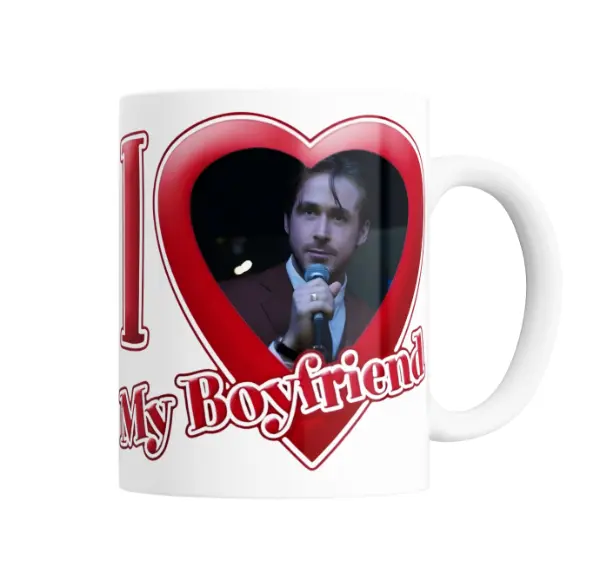 Taza de Cerámica Ryan Gosling I Love My Boyfriend