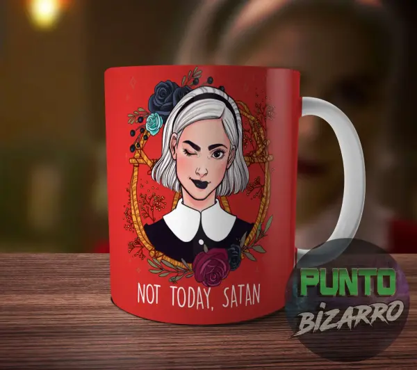 Taza de Cerámica Sabrina Not Today Satan