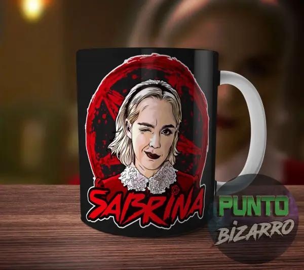 Taza de Cerámica Sabrina Teenage Witch Guiño