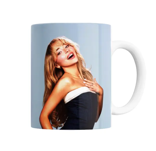 Taza de Cerámica Sabrina Carpenter Sonrisa