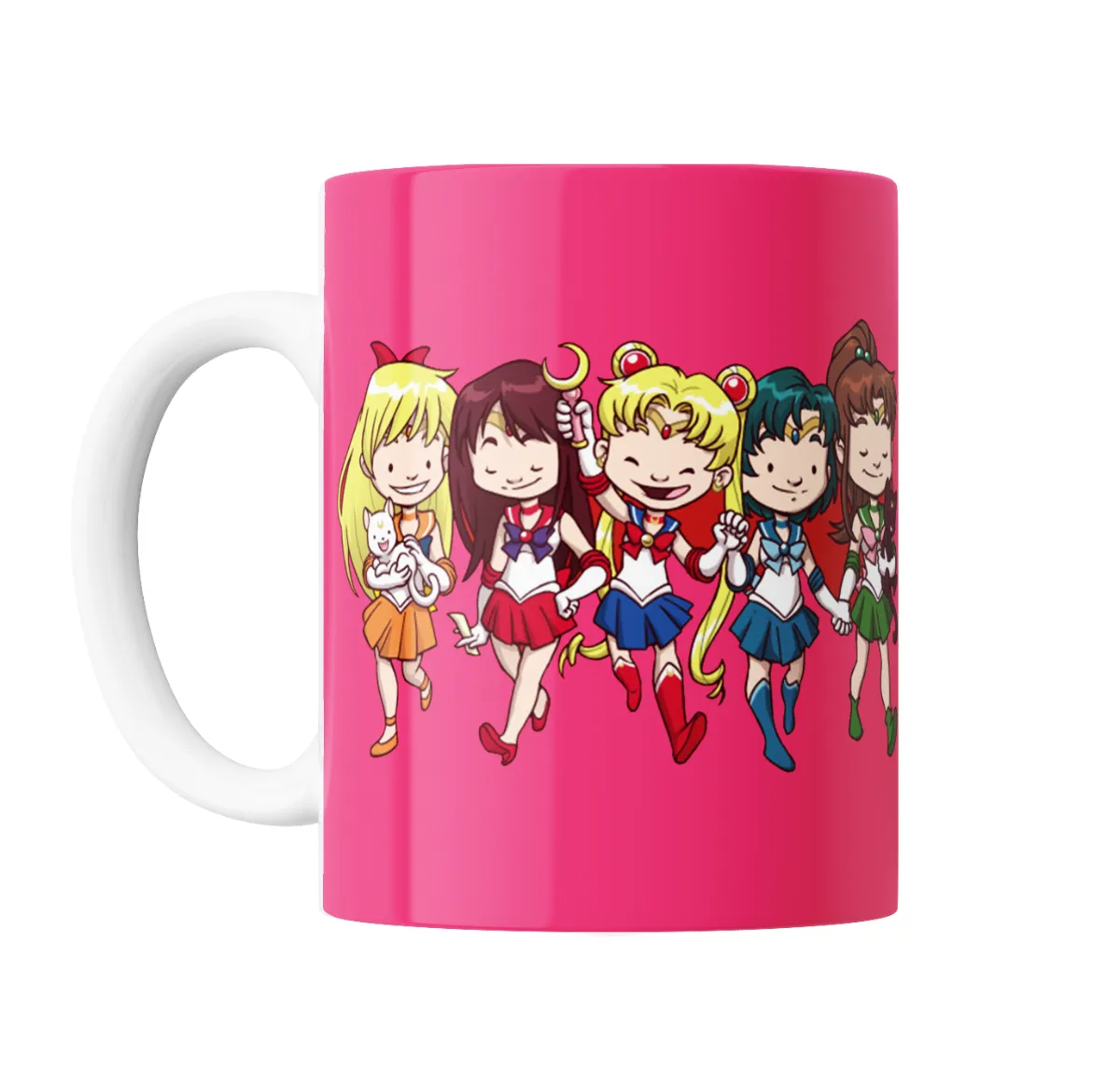Taza de Cerámica Sailor Moon Chibi Sailor Scouts - vista 2