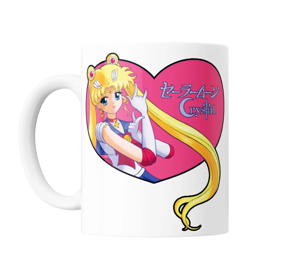 Taza de Cerámica Sailor Moon Crystal Corazón - vista 2