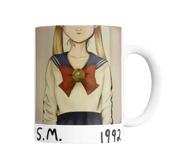 Taza de Cerámica Sailor Moon Usagi Uniforme Marinero
