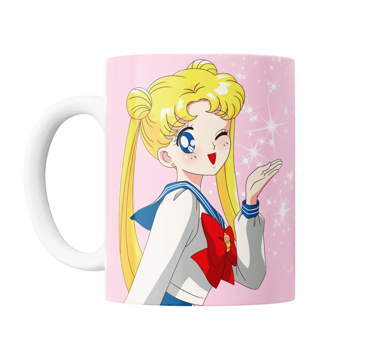 Taza de Cerámica Sailor Moon Usagi Guiño - vista 2
