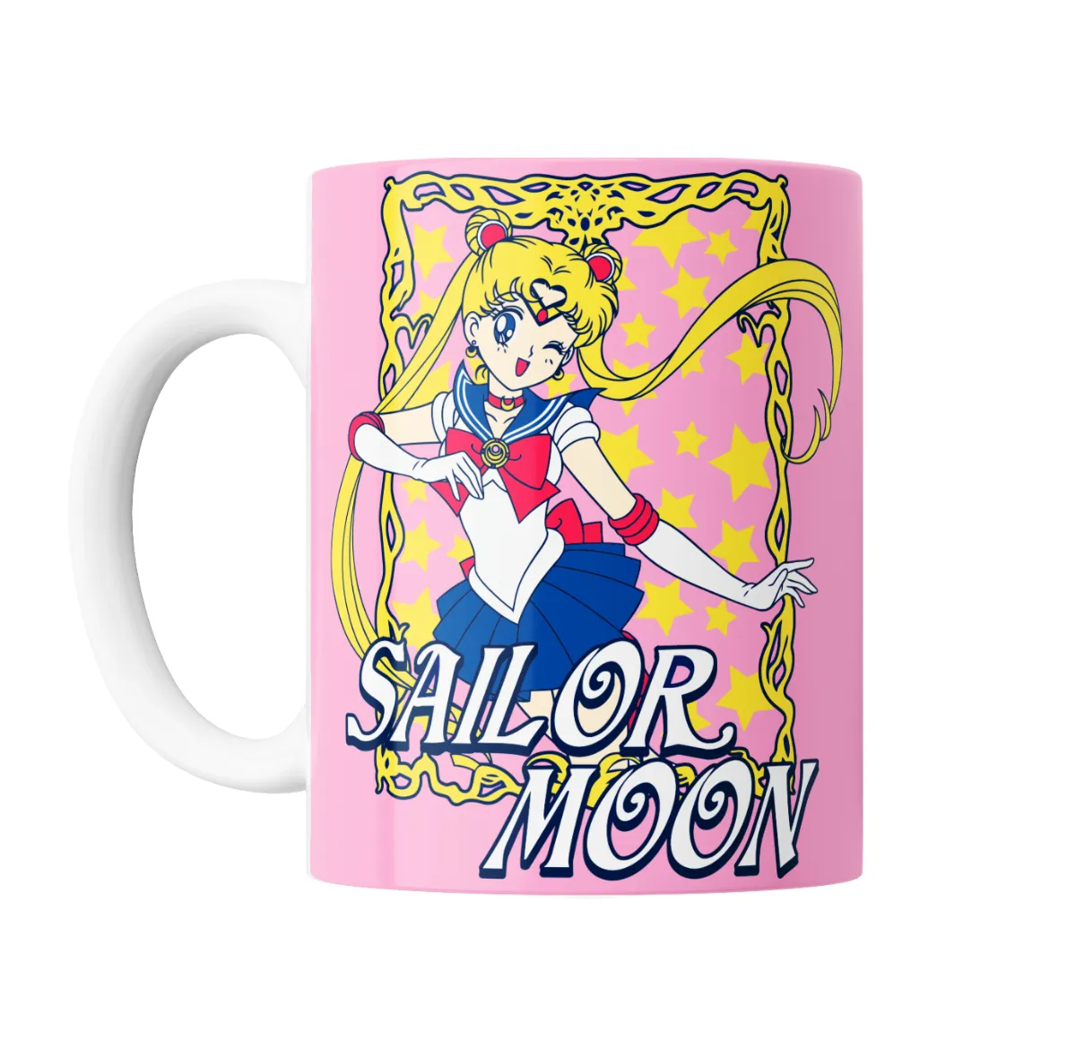 Taza de Cerámica Sailor Moon Usagi Guiño - vista 2