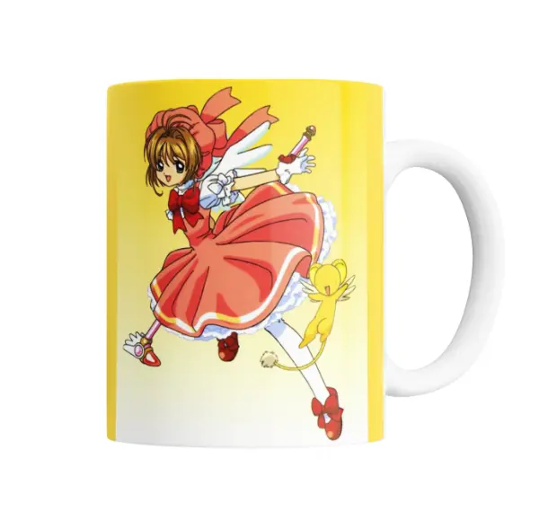 Taza de Cerámica Sakura Card Captor Sakura con Kero