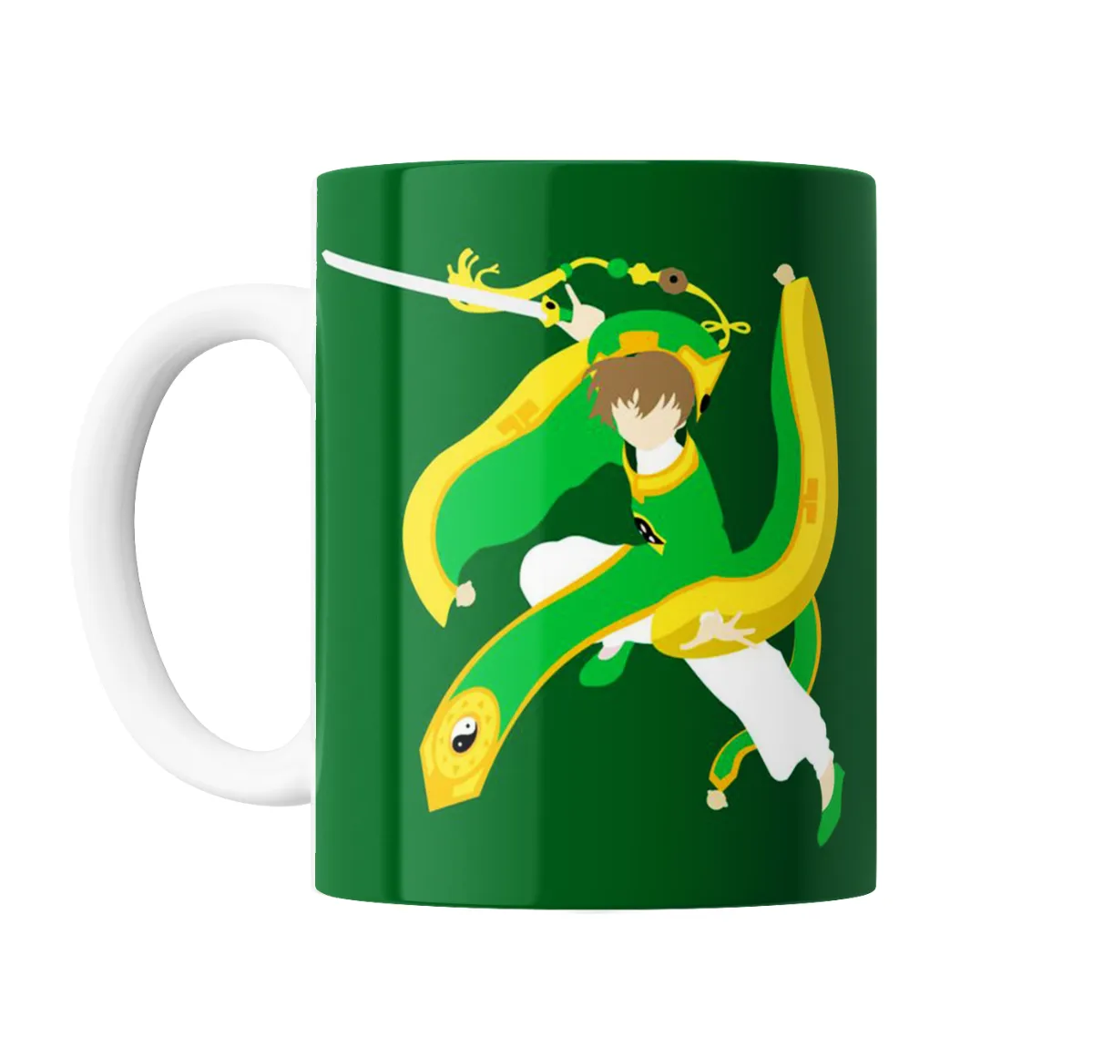 Taza de Cerámica Sakura Card Captor Shaoran Li con Espada - vista 2