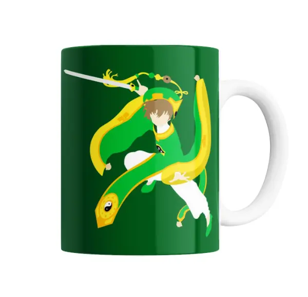Taza de Cerámica Sakura Card Captor Shaoran Li con Espada