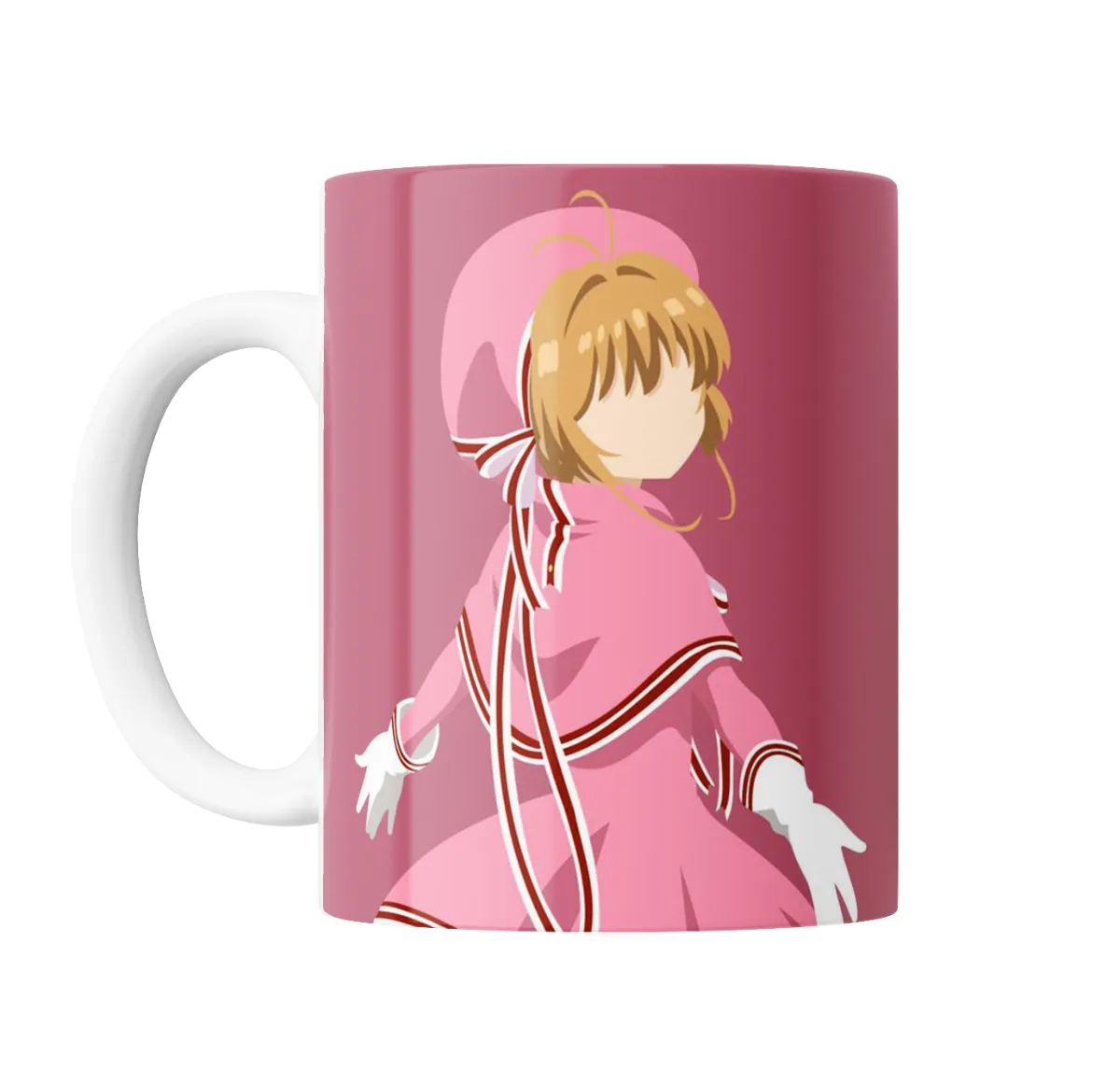 Taza de Cerámica Sakura Card Captor Sakura con Vestido Rosa - vista 2