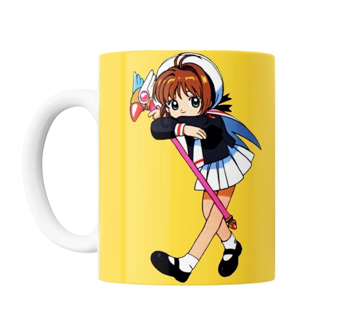 Taza de Cerámica Sakura Card Captor Sakura con Llave Mágica - vista 2